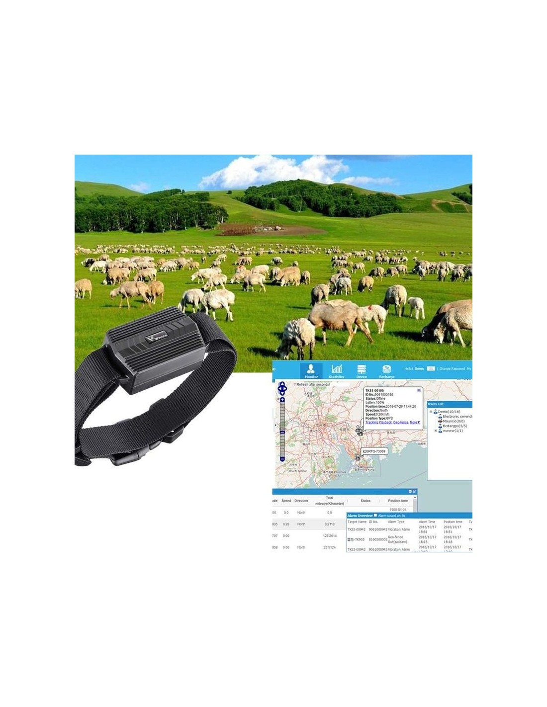 Localizador GPS TKSTAR TK935 2G 3000mAh 5 días en Logroño