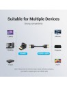 Adaptador HDMI 4K 270º Vention HDMI Macho - HDMI Hembra | Logroño
