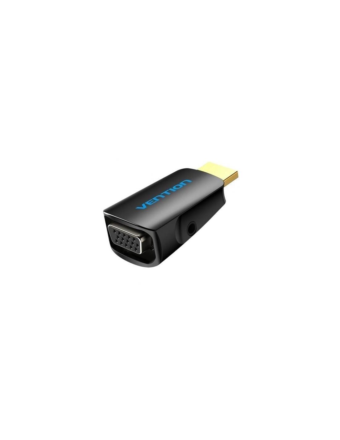 Adaptador Conversor Vention HDMI Macho a VGA Hembra Audio Jack 3.5mm