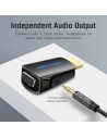 Adaptador Conversor Vention HDMI Macho a VGA Hembra Audio Jack 3.5mm