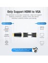 Adaptador Conversor Vention HDMI Macho a VGA Hembra Audio Jack 3.5mm