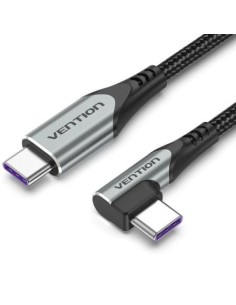 Cable USB 2.0 Tipo-C 90º Vention USB Tipo-C Macho - USB Tipo-C Macho H