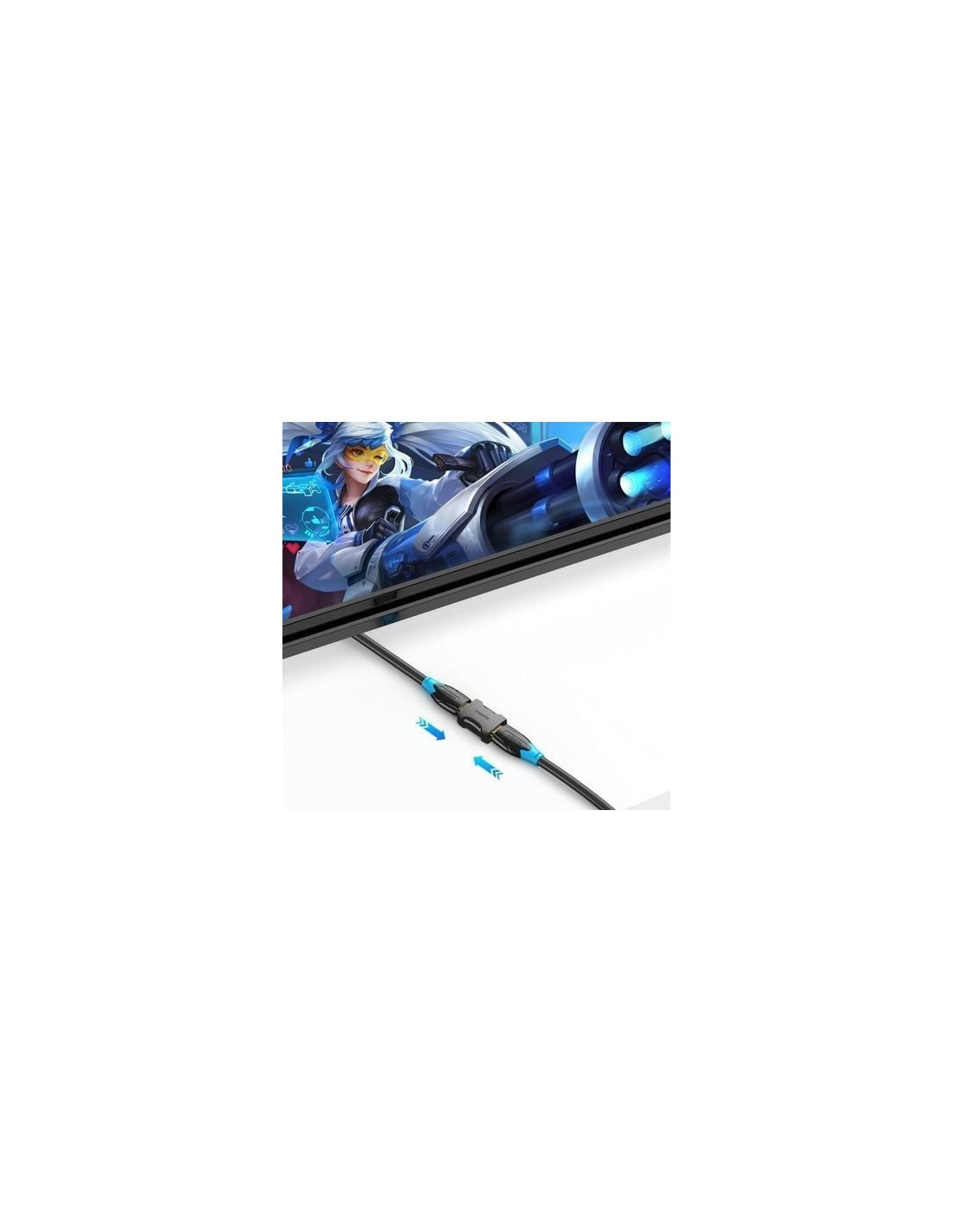 Adaptador HDMI 2.0 4K Vention HDMI Hembra - HDMI Hembra | Logroño