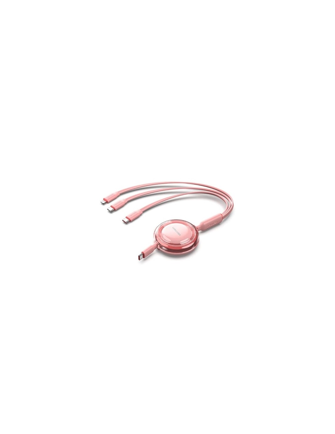 Cable USB Tipo-C 2.0 5A Vention USB Tipo-C Macho - 3x USB Tipo-C Macho