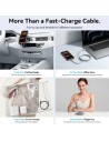 Cable Magnético USB 2.0 Tipo-C 5A Vention USB Tipo-C Macho - USB Tipo-