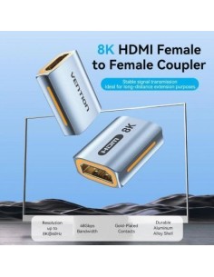 Adaptador HDMI 8K Vention HDMI Hembra - HDMI Hembra | Logroño 2