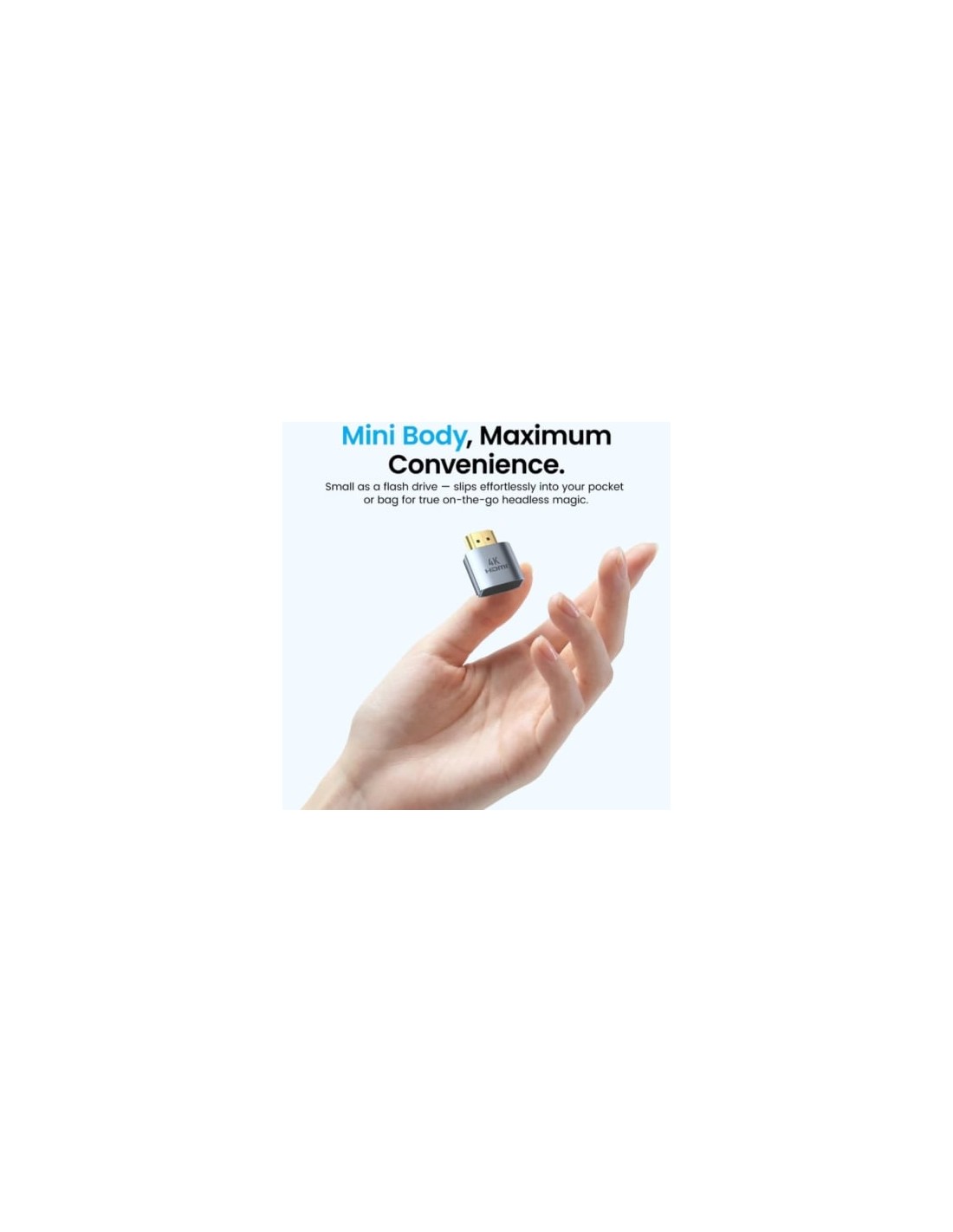 Adaptador de Arranque Remoto HDMI Dummy Vention | Logroño
