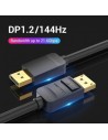 Cable DisplayPort 1.2 4K Vention DisplayPort Macho - DisplayPort Macho