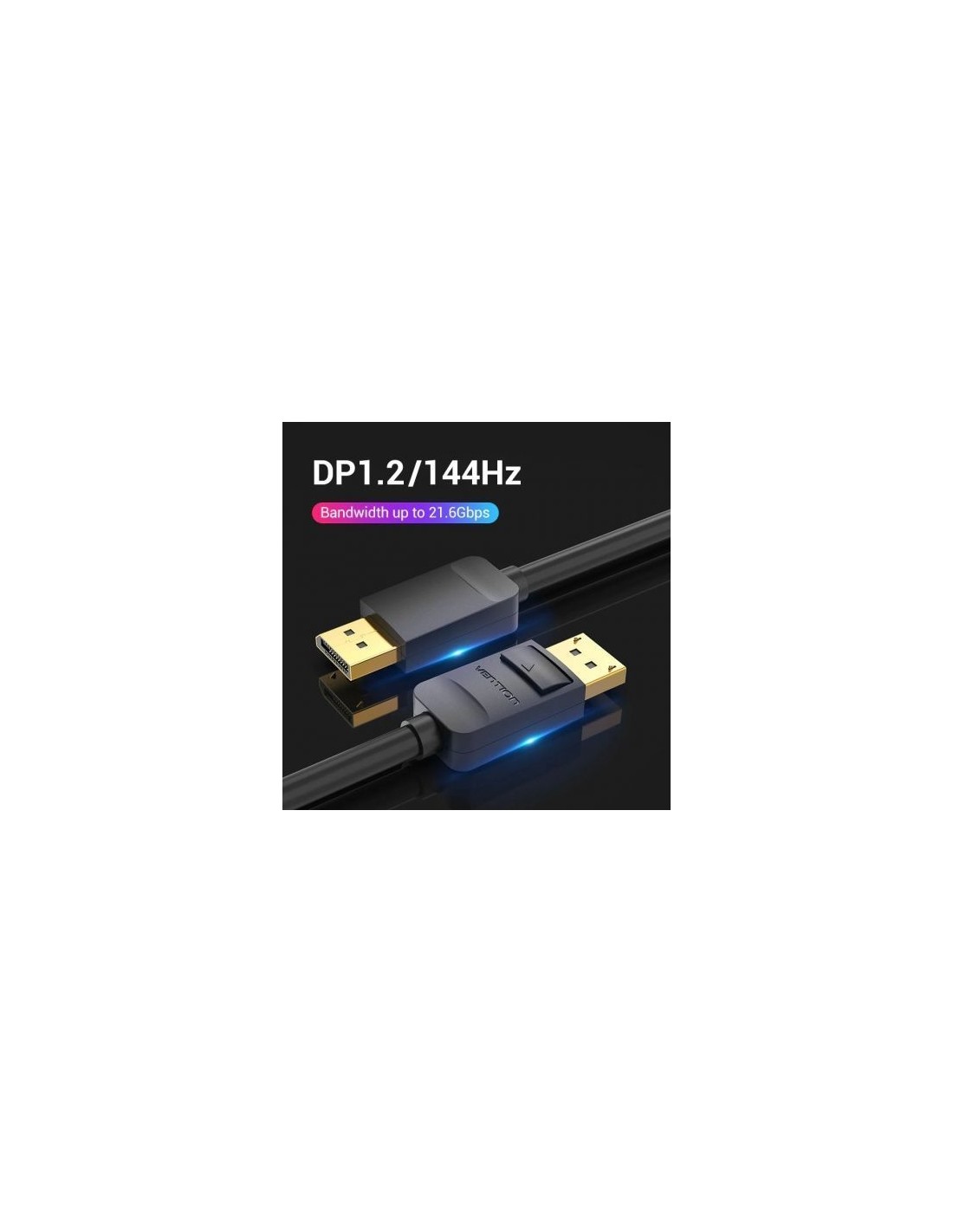 Cable DisplayPort 1.2 4K Vention DisplayPort Macho - DisplayPort Macho