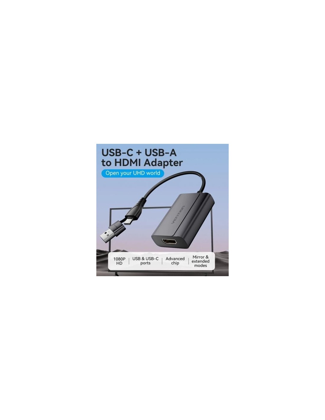 Adaptador Vention USB Tipo-C Macho USB Macho - HDMI Hembra | Logroño