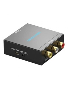 Convertidor RCA a HDMI Vention RCA Hembra - HDMI Hembra - MiniUSB Hemb