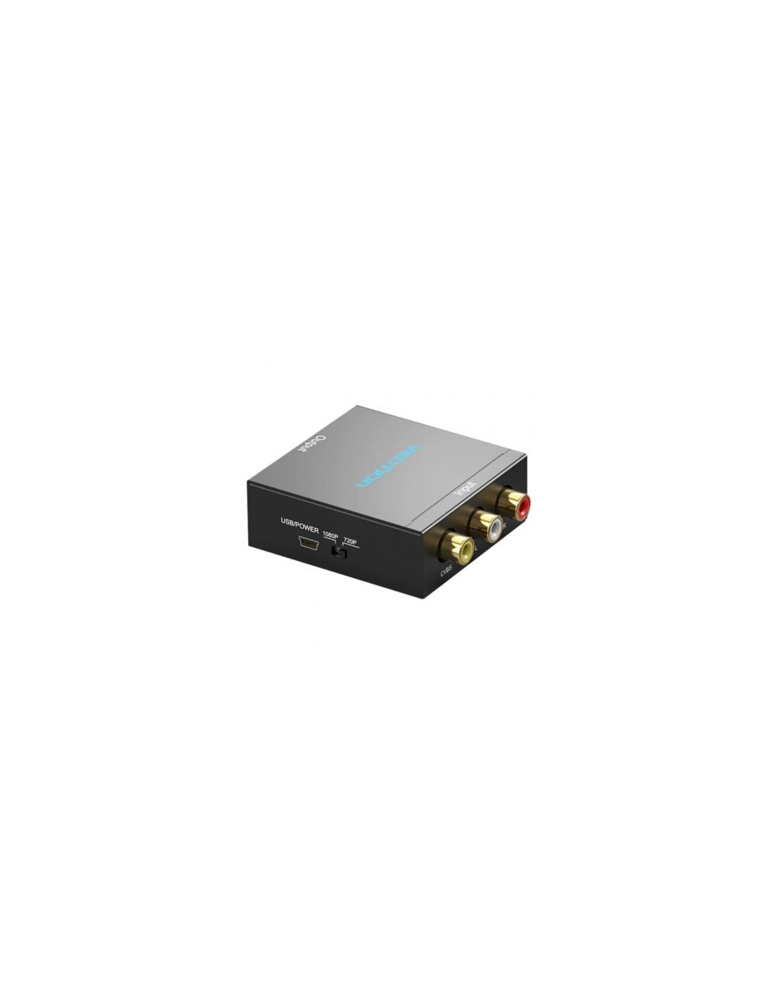Convertidor RCA a HDMI Vention RCA Hembra - HDMI Hembra - MiniUSB Hemb