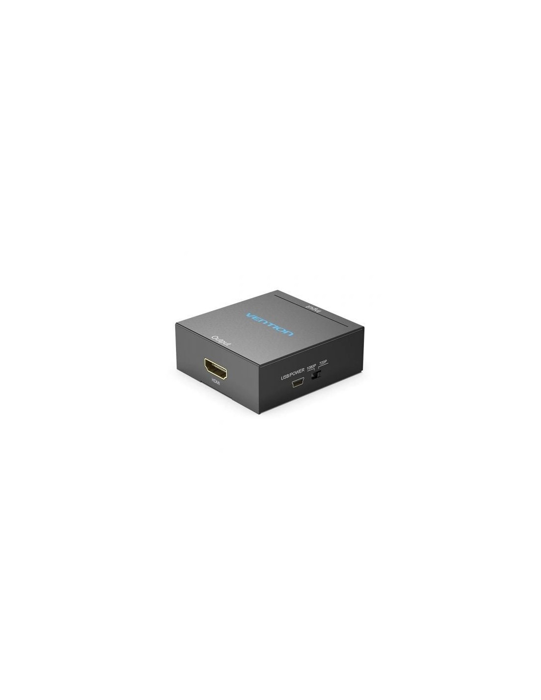 Convertidor RCA a HDMI Vention RCA Hembra - HDMI Hembra - MiniUSB Hemb