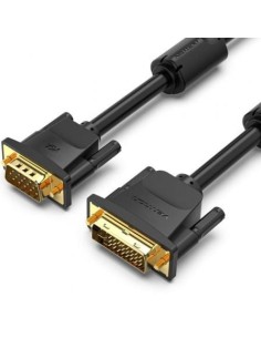 Cable Conversor Vention DVI-I Macho - VGA Macho 2m Negro | Logroño