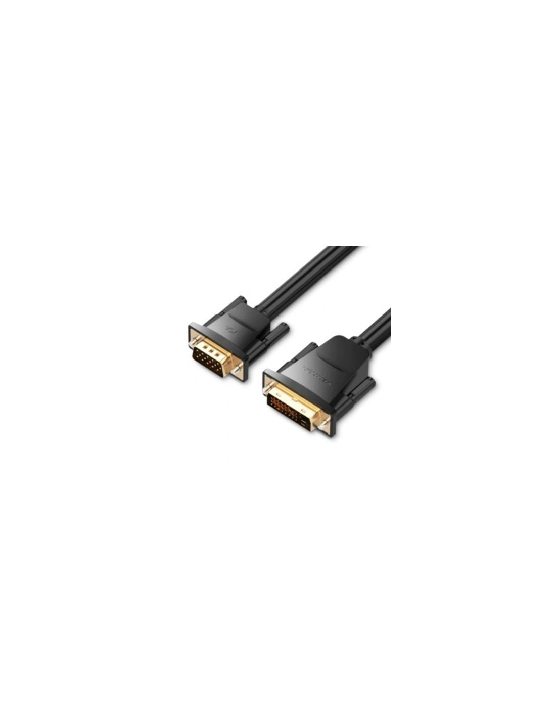 Cable Conversor Vention DVI Macho - VGA Macho 1.5m Negro | Logroño