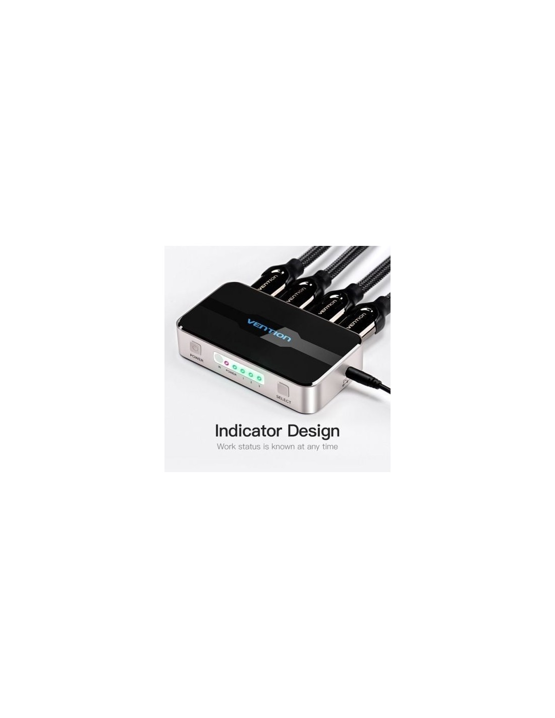 Duplicador HDMI Vention 4x HDMI Hembra - HDMI Macho | Logroño