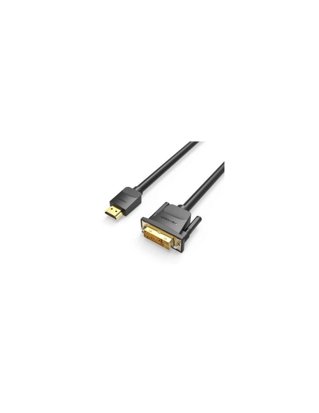 Cable Conversor Vention DVI-D Macho - HDMI Macho 5m Negro | Logroño