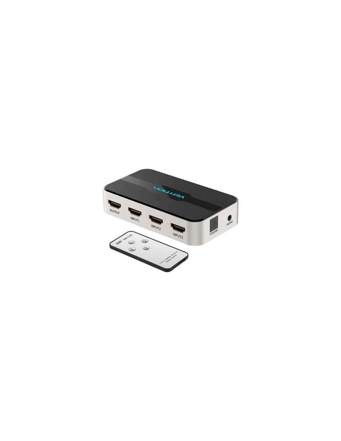 Duplicador HDMI Vention 3x HDMI Hembra - HDMI Macho 1x Audio | Logroño