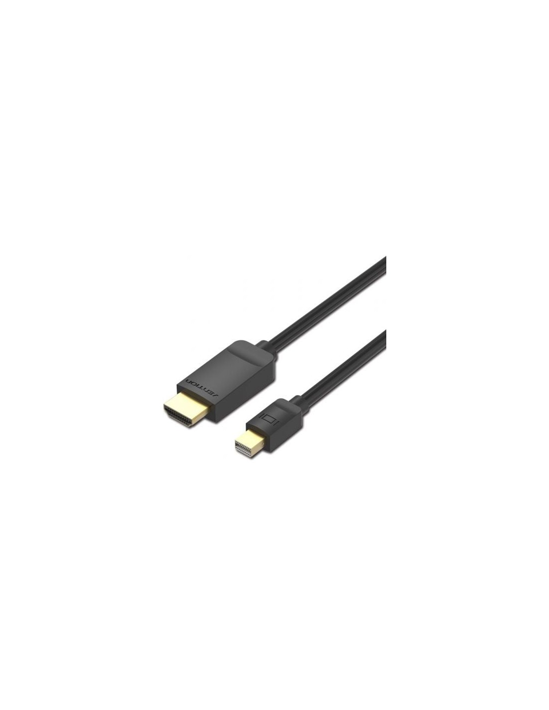 Cable Conversor Vention Mini DisplayPort Macho - HDMI Macho Negro