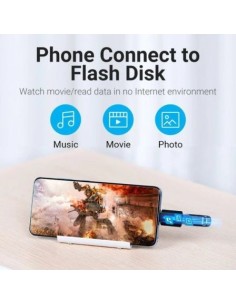Adaptador USB 3.0 Vention USB Tipo-C Macho - USB Hembra | Logroño 2