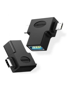 Adaptador USB 3.0 Vention USB Tipo-C Macho - MicroUSB Macho | Logroño