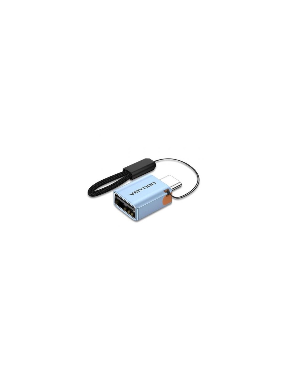 Adaptador OTG USB 3.1 Vention USB Tipo-C Macho - USB Hembra Azul