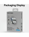 Adaptador OTG USB Vention USB Hembra - Lightning Macho Azul | Logroño