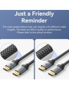 Cable DisplayPort 2.1 16K Vention DisplayPort Macho - DisplayPort Mach