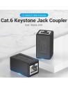 Adaptador Conector RJ45 Vention Cat.6 FTP RJ45 Hembra - RJ45 Hembra Ne