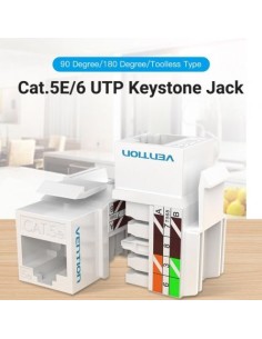 Conector RJ45 Vention Cat.6 UTP | Logroño 2