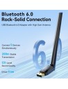 Adaptador USB - Bluetooth 6.0 Vention | Logroño