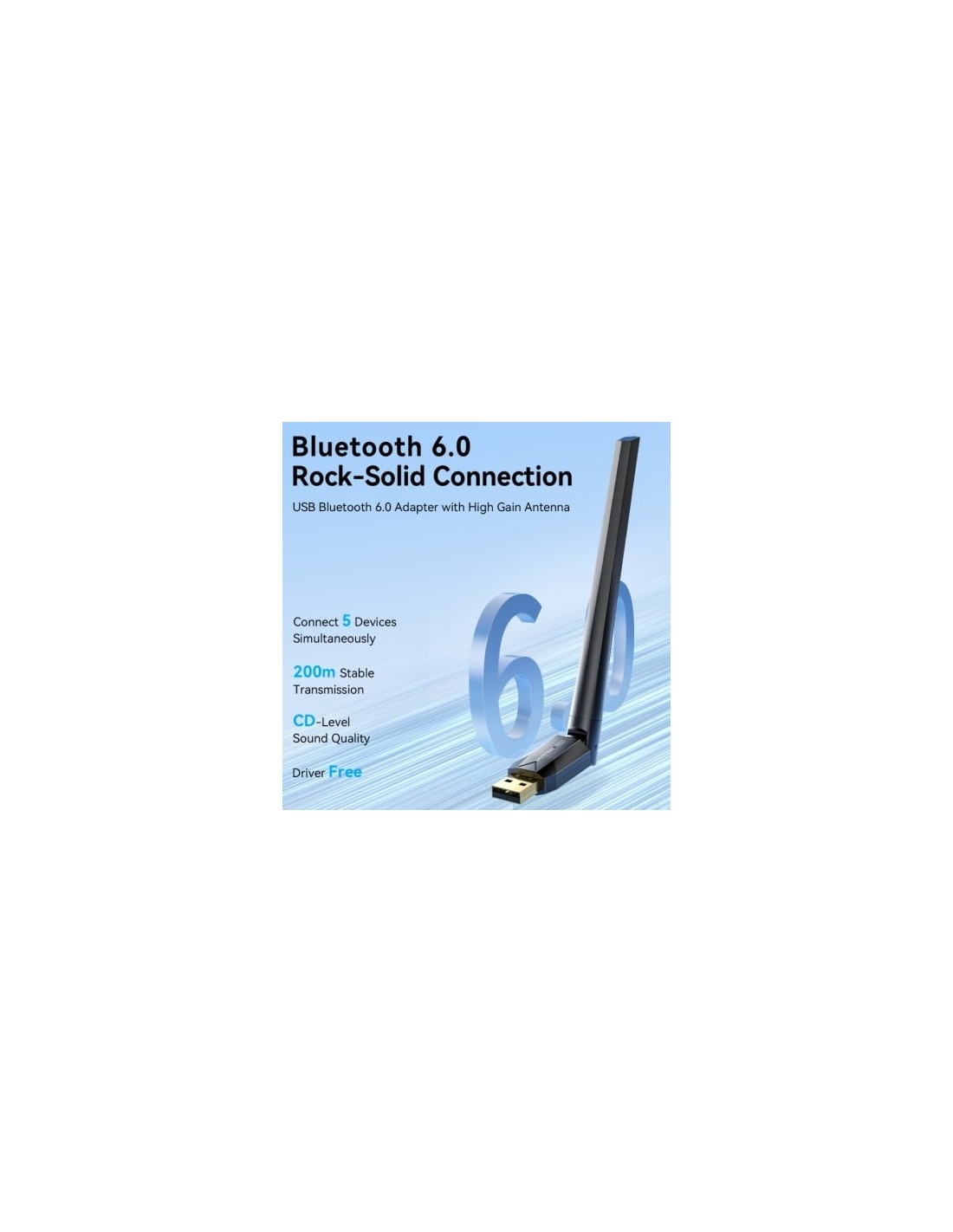 Adaptador USB - Bluetooth 6.0 Vention | Logroño