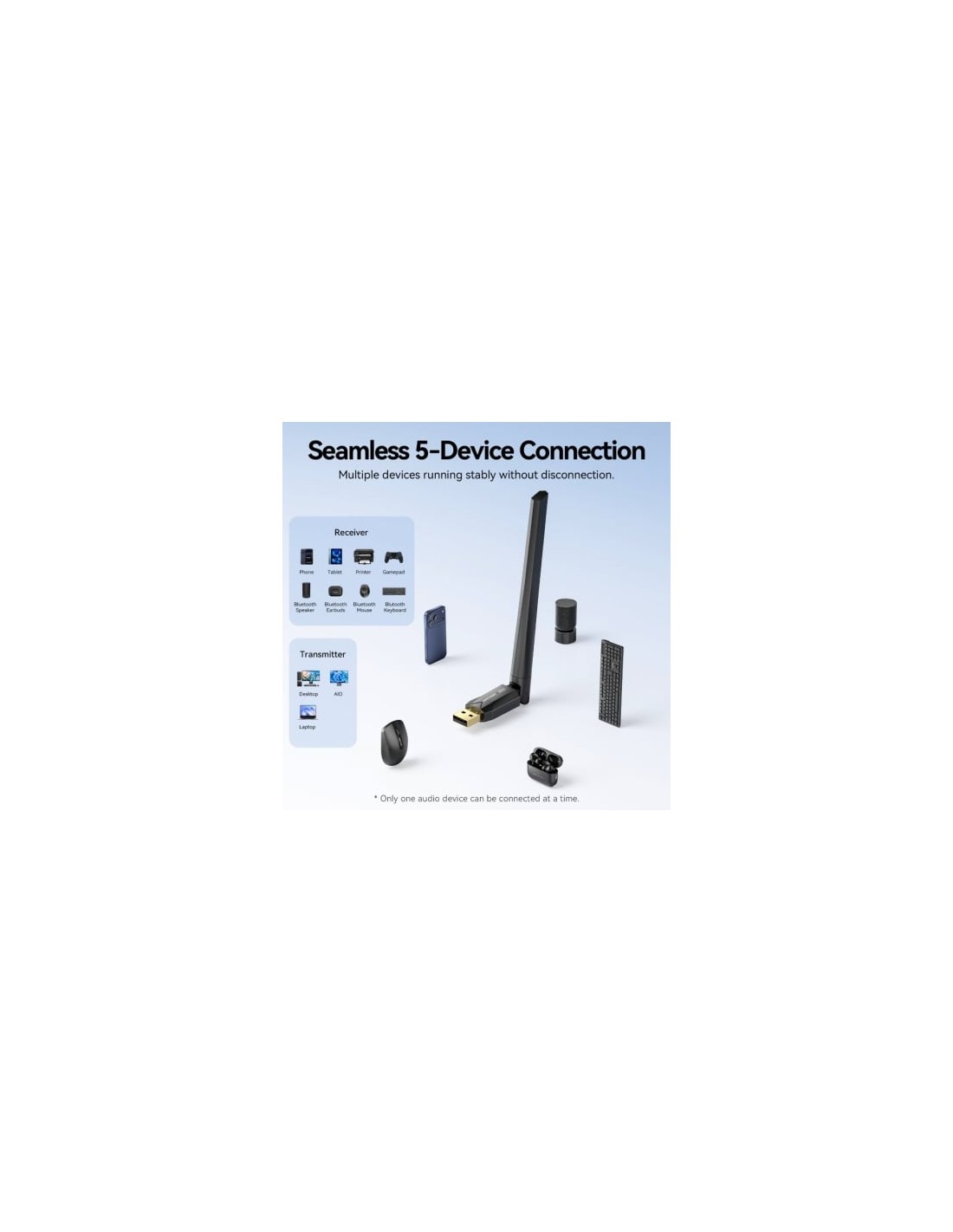 Adaptador USB - Bluetooth 6.0 Vention | Logroño