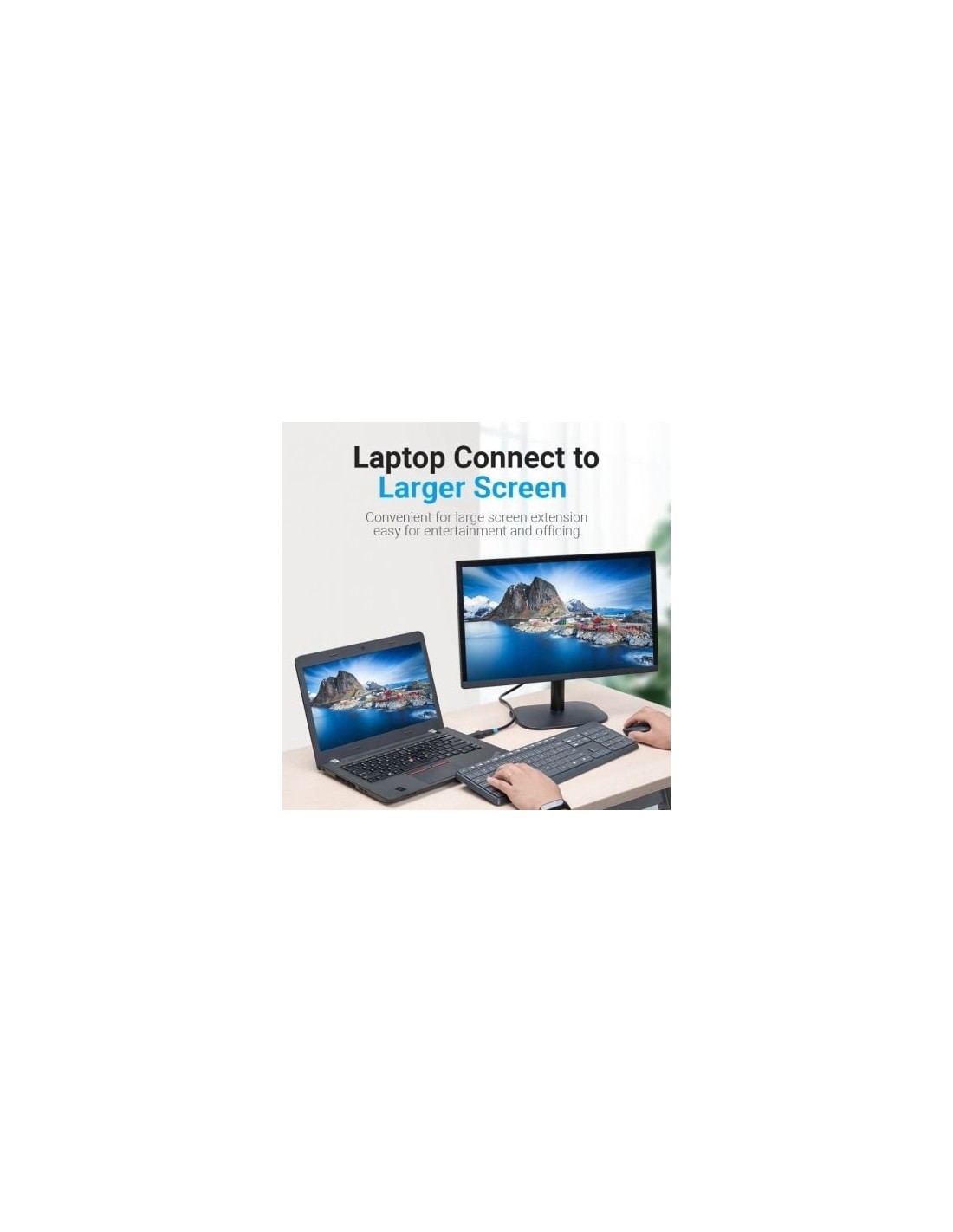 Adaptador Vention DisplayPort Macho - HDMI Hembra | Logroño