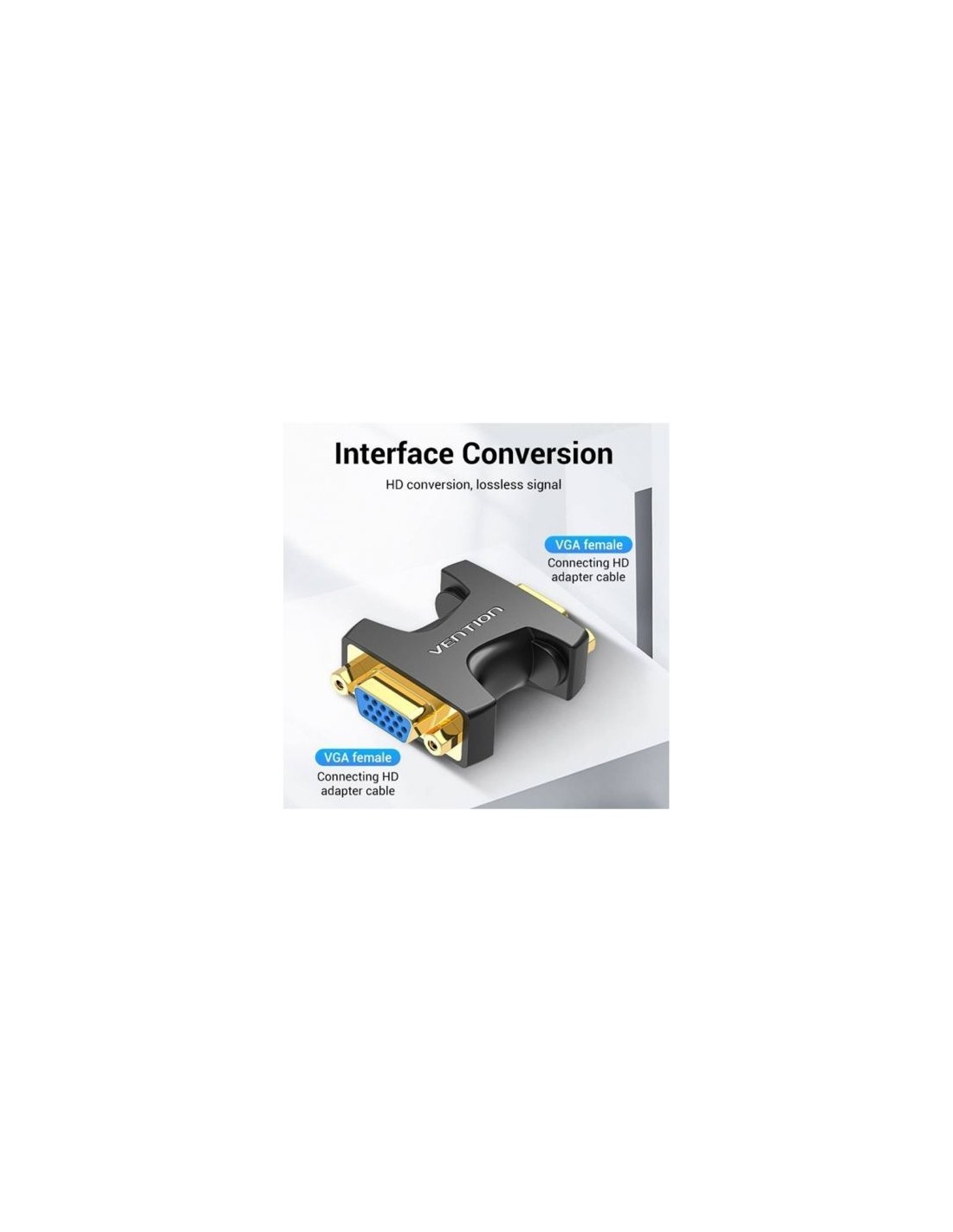 Adaptador Vention VGA Hembra - VGA Hembra | Logroño