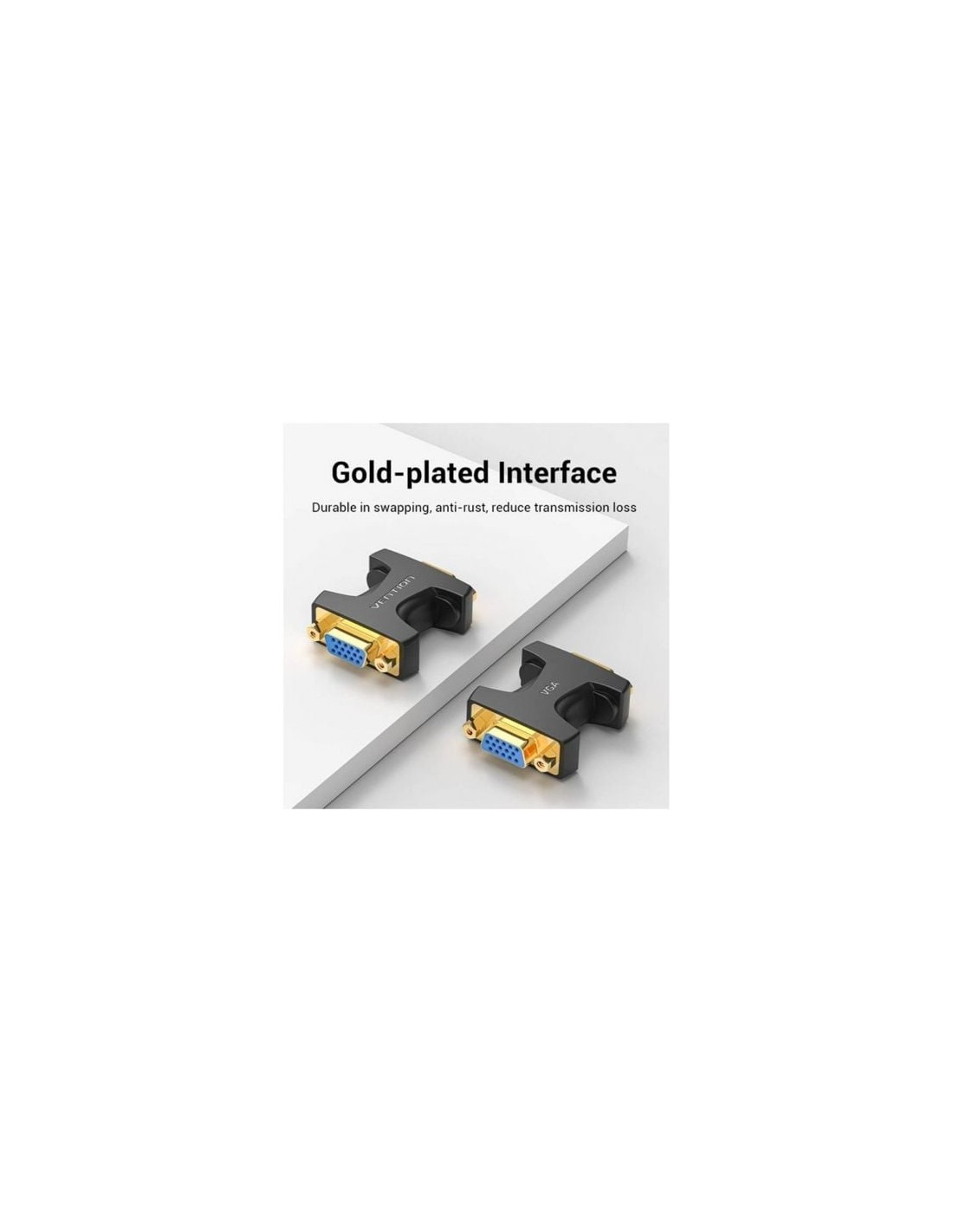 Adaptador Vention VGA Hembra - VGA Hembra | Logroño