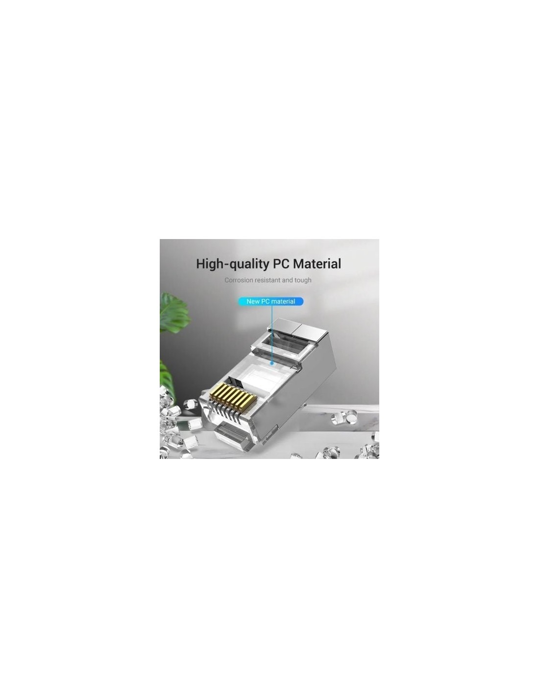 Conector RJ45 Cat.6A FTP 10 uds | Logroño