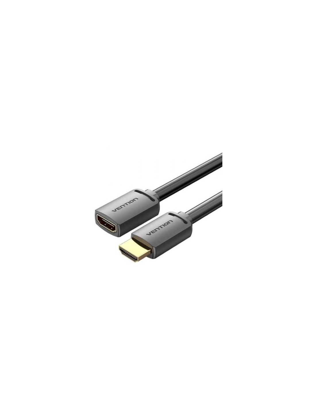Cable Alargador HDMI 4K Vention HDMI Macho - HDMI Hembra Negro