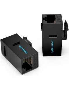 Conector RJ45 Vention Cat6 UTP Negro | Logroño 2