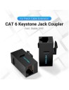 Conector RJ45 Vention Cat6 UTP Negro | Logroño
