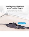 Conector RJ45 Vention Cat6 UTP Negro | Logroño