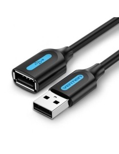 Cable Alargador USB 2.0 Vention USB Macho - USB Hembra Negro | Logroño