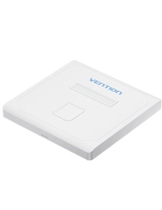 Placa de Pared Keystock Vention 1 Puertos RJ45 | Logroño