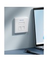 Placa de Pared Keystock Vention 2 Puertos RJ45 | Logroño