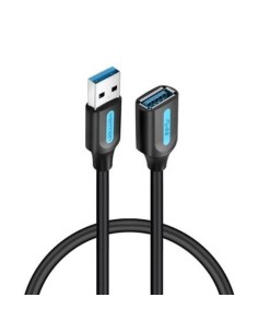 Cable Alargador USB 3.0 Vention USB Macho - USB Hembra 5m Negro 2