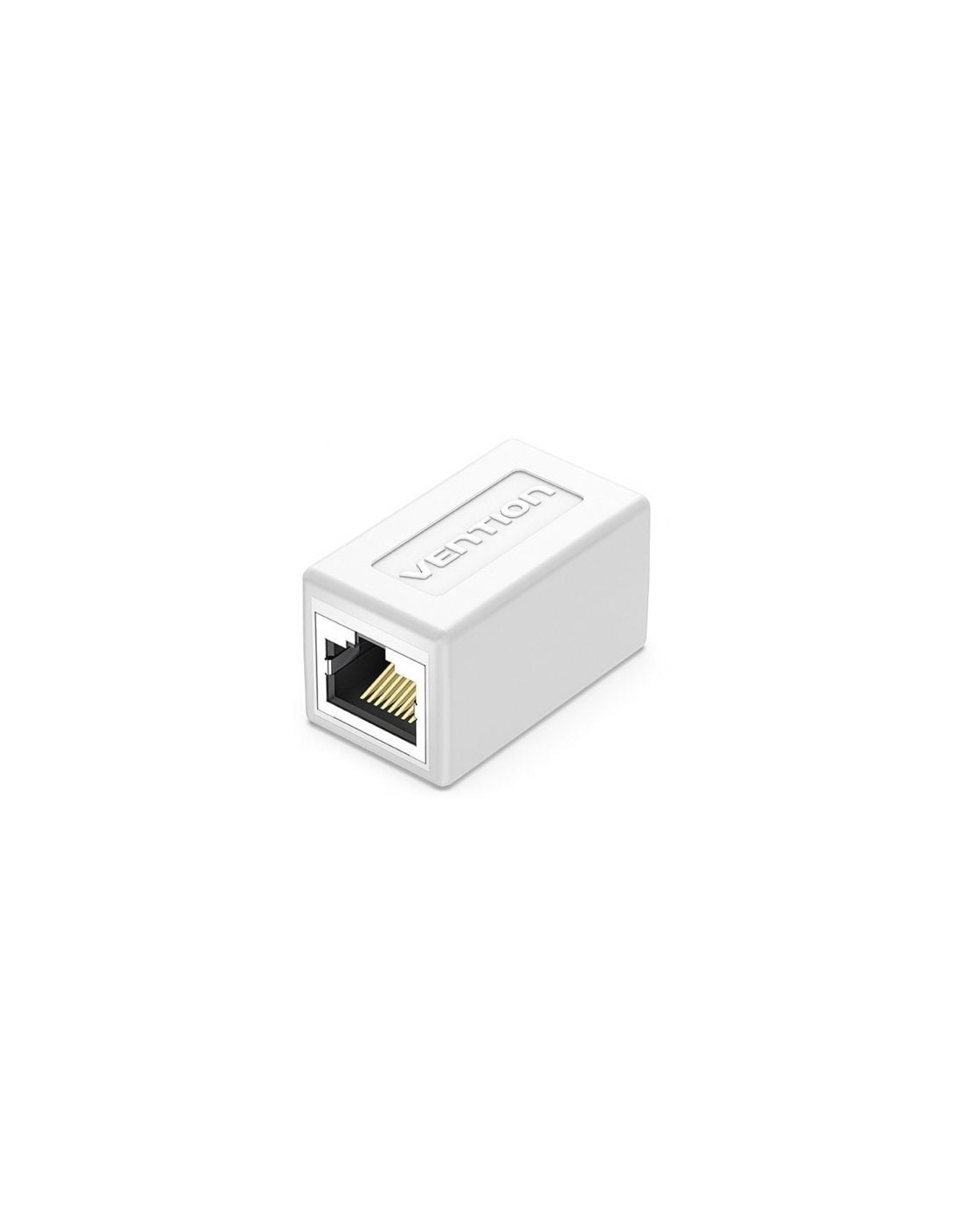 Adaptador Conector RJ45 Cat.6 FTP RJ45 Hembra - RJ45 Hembra Blanco