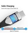 Cable Alargador USB 3.1 Tipo-C Vention USB Tipo-C Macho - USB Tipo-C H