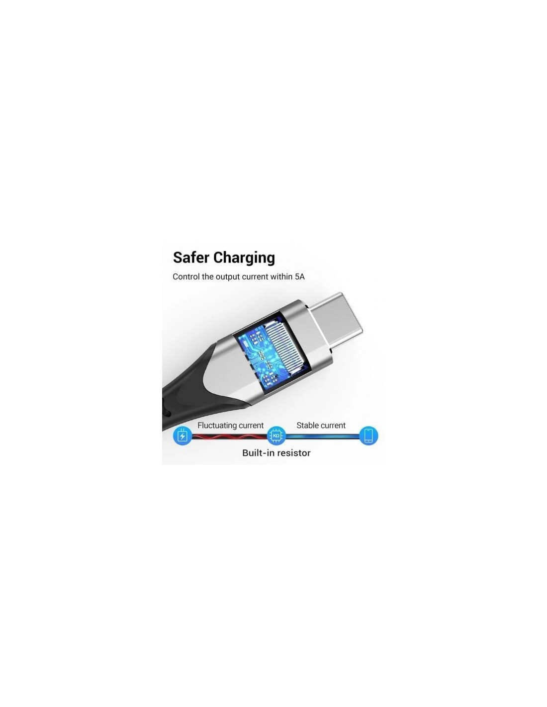 Cable Alargador USB 3.1 Tipo-C Vention USB Tipo-C Macho - USB Tipo-C H