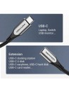 Cable Alargador USB 3.1 Tipo-C Vention USB Tipo-C Macho - USB Tipo-C H
