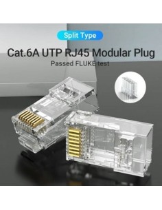 Conector RJ45 Cat.6A UTP 50 uds | Logroño 2